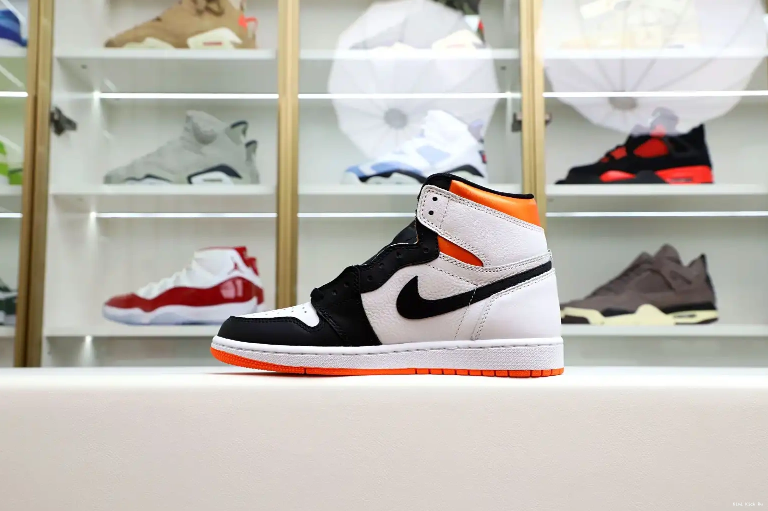 High Orange' Air Jordan Kimikick Electro OG 1 Retro 0521